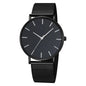 RUNERR Ultra Thin Quartz Watch | Minimalist Business Casual Mesh Strap