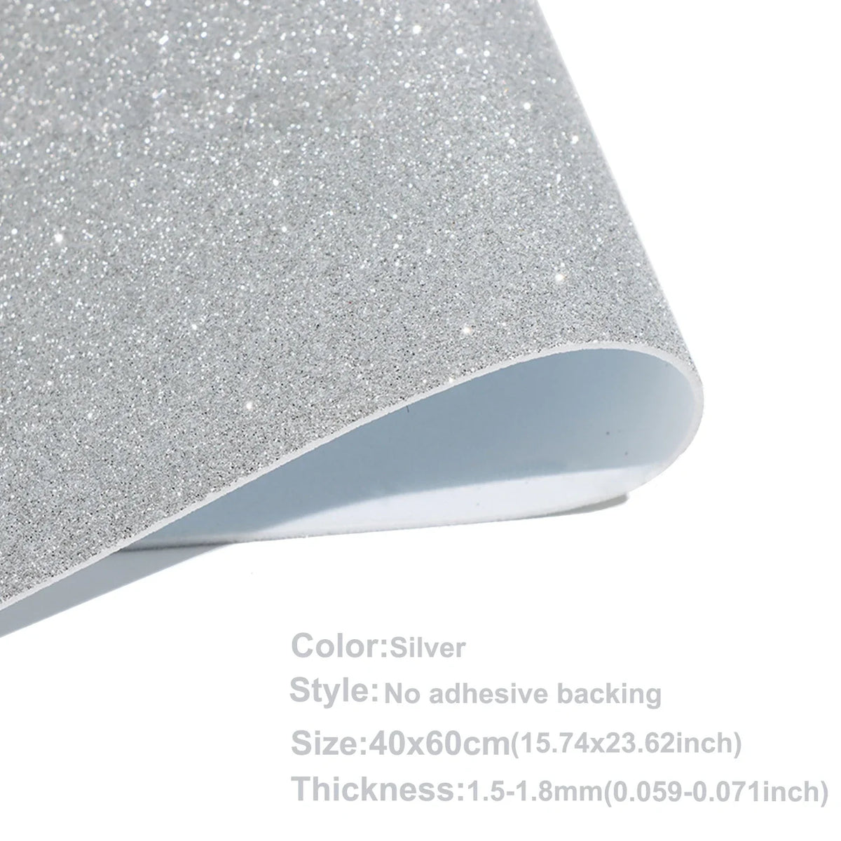 Glitter EVA Foam Sheet 40x60cm | Self-Adhesive Sparkly Foam Paper for DIY Crafts and Decor