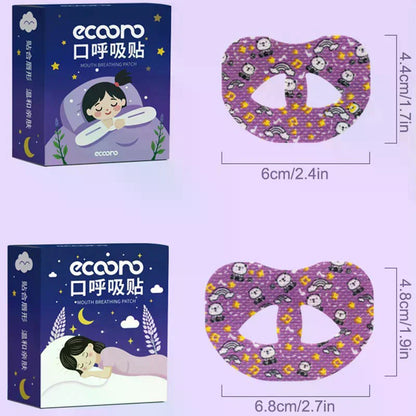 30 PCS Cartoon Anti-Snoring Nose Patch | Sleep Aid Mouth Closure Tape