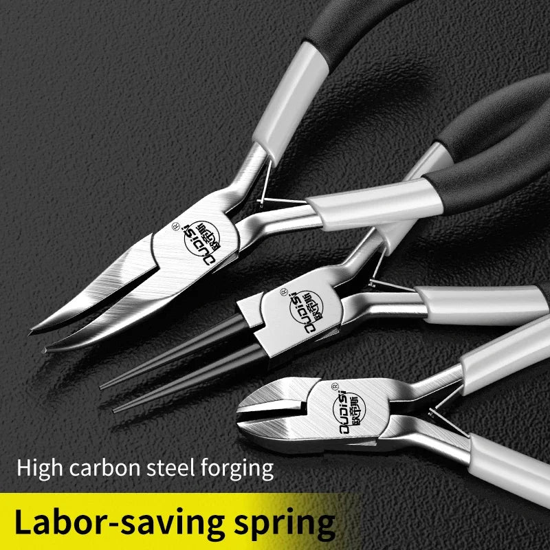 Mini Pliers Set for Jewelry Making and DIY | Multifunctional Carbon Steel Pliers
