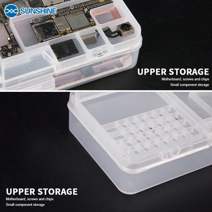 SUNSHINE SS-001A Multi Functional Phone Repair Storage Box | Mobile Repair Parts Organizer