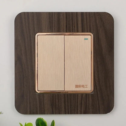 1pc Simple Anti-Dirty Switch Protective Cover | Non-Adhesive Dustproof Outlet Wall Sticker