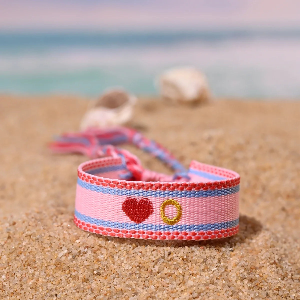 Handwoven Initial Letter Bracelet | Personalized Friendship Gift for Women