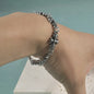 Gothic Punk Cross Chain Bracelets for Men and Women Retro Trend Halloween Party Personalized Bracelets Jewelry Accessories