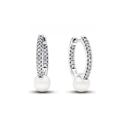 European New 925 Silver Butterfly Flower Stud Earrings, Fit Women's Festival Exquisite Charm Jewelry Gifts