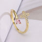 NEWBUY 2026 New Fashion Clear Shiny CZ Zircon Cross Evil Eye Rings For Women Girl Finger Accessories Party Jewelry Gift