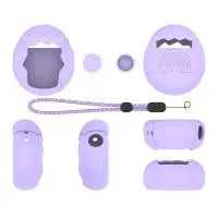 Silicone Cover with Thumb Grips and Lanyard | Soft Full Body Case for Tamagotchi Paradise