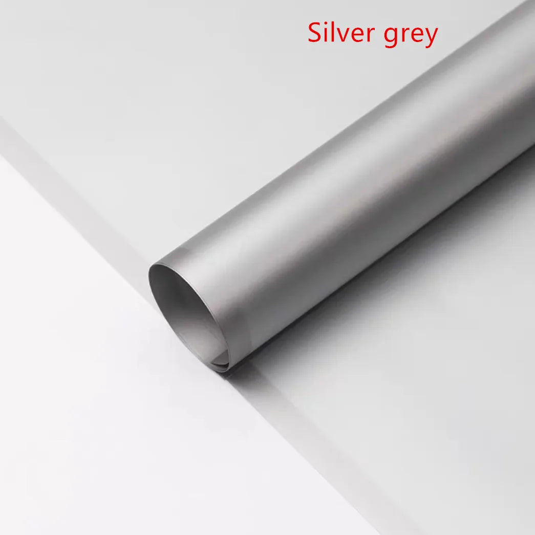 Fog Flower Wrapping Paper 5 Sheets | Korean Style Half Transparent Gift Wrap for Bouquets