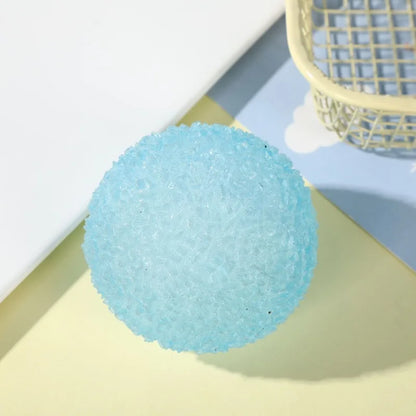 Ice Ball Maltose Squishy Toy | Blue Mochi Sensory Fidget for Stress Relief