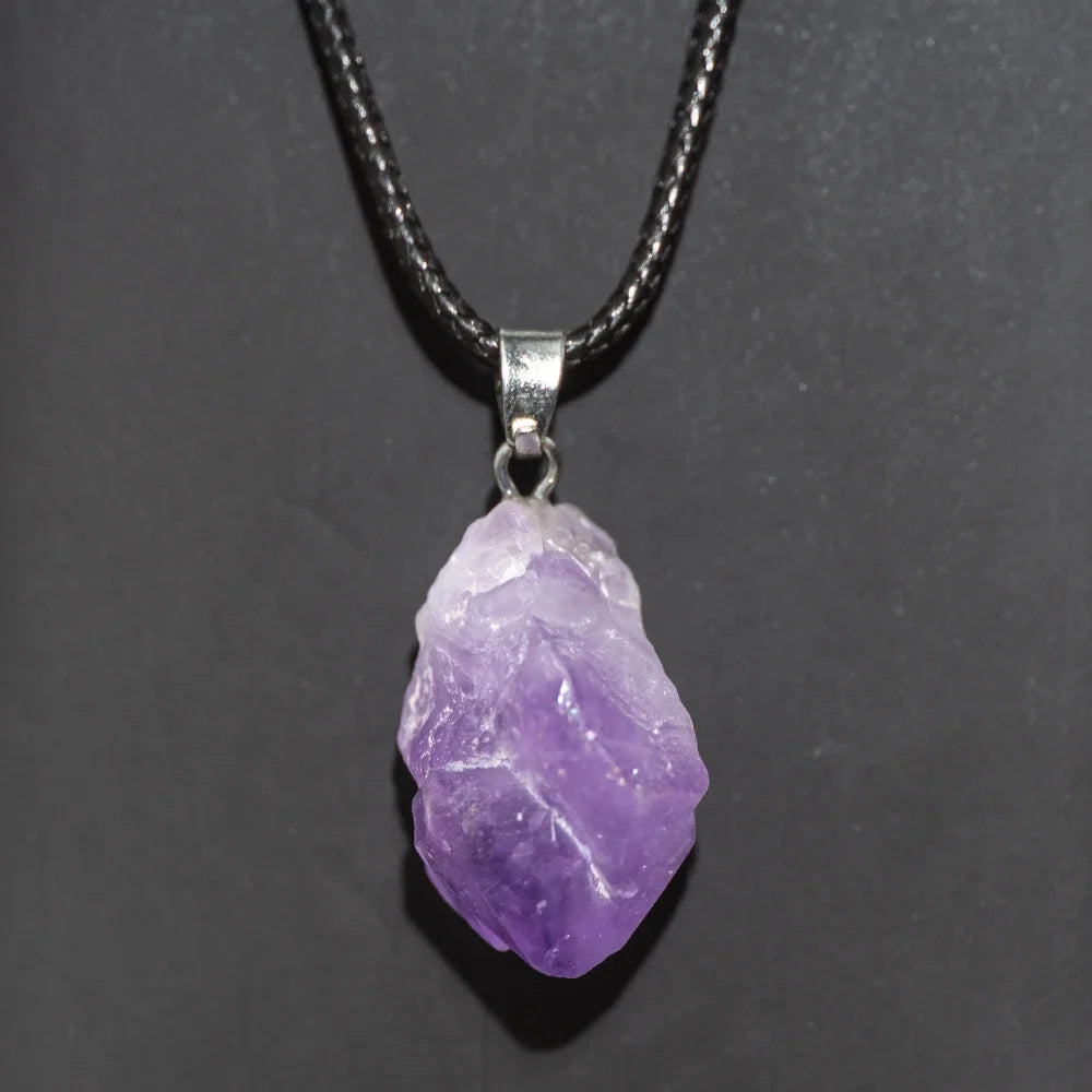 Natural Rough Stone Necklace