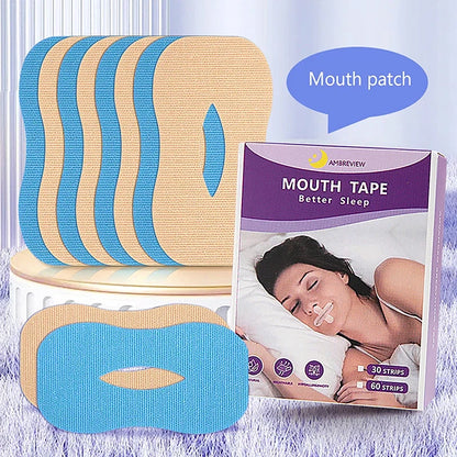 Anti Snoring Sleep Strips | Gentle Mouth Tape for Better Sleep
