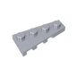 Gobricks GDS-549 Wedge Plate 4 x 2 Right | Building Block for Compatible DIY Sets
