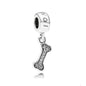 2026 New S925 Silver Robot Cross Digital Pendant, Suitable for Original Bracelets, DIY Accessories, Women's Charm Jewelry Gifts
