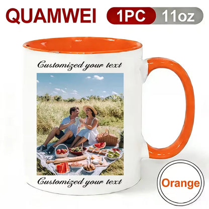 Customizable Photo Mug | Personalized Gift for Valentine's Day