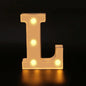 16cm Letter LED Night Light | Alphabet Luminous Decorative Lamp for Party