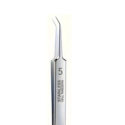 1/3pcs Extra Fine No. 5 Cellular Acne Blackhead Tweezers | Facial Beauty Tool for Skin Care