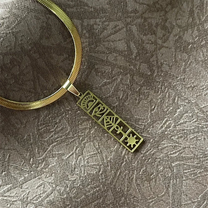 Christian Cross Necklace for Men Women | Stainless Steel Religious Pendant Jewelry