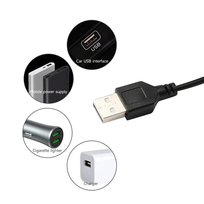 USB Car Interior LED Strip Light | 5V Ambient Lighting for Dash, Floor, Foot, Seat, Door