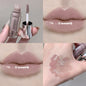 SHAQINUO Water Light Mirror Lip Gloss | Long-Lasting Moisturizing Lip Oil with Pearlescent Sparkle