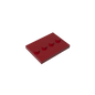 Gobricks GDS-980 Tile, Modified 3 x 4 with 4 Studs in Center | Compatible Building Block for DIY and MOC