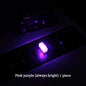 Car USB LED Atmosphere Light | Music Sync Sound Control Car Interior Decoration