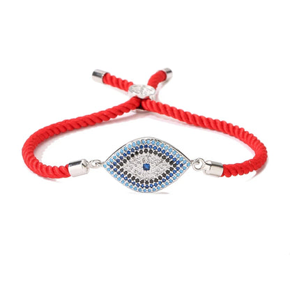NEWBUY 2026 Trendy Turkish Gold Color Evil Eye Bracelet Adjustable AAA CZ Pave Setting Female Luckry Party Jewelry Gift