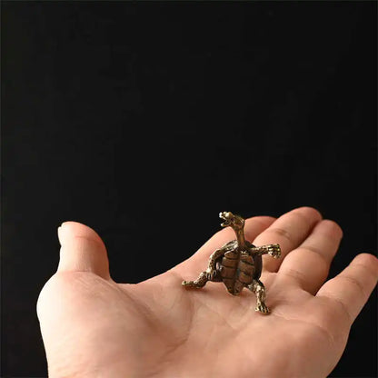 Antique Alloy Kung Fu Turtle Incense Holder | Home Decor Line Incense Burner