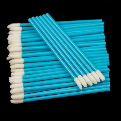 Kekelala 50Pcs Disposable Lip Brushes | Multi-Use Makeup Applicators for Lip Gloss and Eyelash Extensions