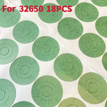 18650 21700 32650 Li-ion Battery Insulation Gasket | Barley Paper Battery Cell Ring Pads