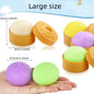 Colorful Dumpling Squishy Stress Ball | Simulation Food Bun with Steamer Fidget Toy