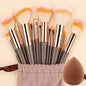 Professional 13-Piece Makeup Brush Set | Complete Cosmetic Tool Kit