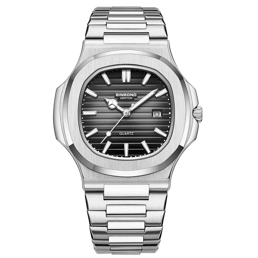 New Switzerland Man Casual Rose Gold Clock Men Luxury Watch Automatic Watches Mens Fashion Quartz Wristwatches Tudo Por 1 Real