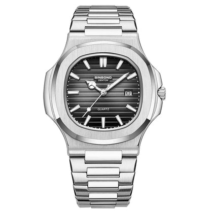 New Switzerland Man Casual Rose Gold Clock Men Luxury Watch Automatic Watches Mens Fashion Quartz Wristwatches Tudo Por 1 Real