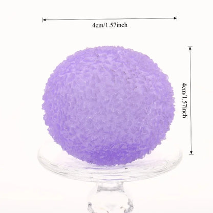 Ice Ball Maltose Squishy Toy | Blue Mochi Sensory Fidget for Stress Relief