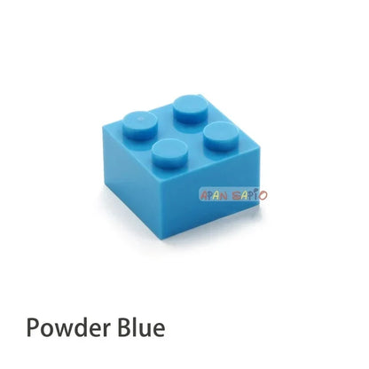 60pcs DIY Building Blocks Thick Figures Bricks 2x2 Dots | Educational Creative Toy for Children