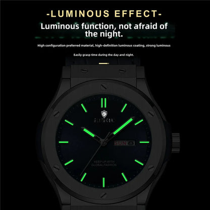 Fashion Quartz Wristwatches New Gifts Sports Leather Mens Automatic Watches For Man Luxury Automatic Watch Men Digital Clock