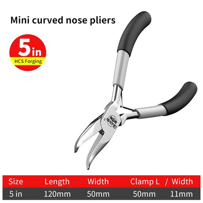 Mini Pliers Set for Jewelry Making and DIY | Multifunctional Carbon Steel Pliers