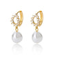 Zircon Heart Pendientes Earring For Women Stainless Steel Gold Color Piercing Earring 2025 Trend Jewelry aretes Accesorios mujer