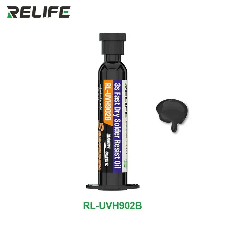 RELIFE 3 Seconds Quick Drying UV Oil | PCB Repair & Solder Mask Tool
