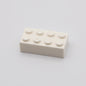 40pcs DIY Building Blocks Thick Figures Bricks 2x4 Dots | Educational Creative Toy for Kids