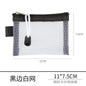 Mini Mesh Zipper Card Pouch | Transparent ID and Credit Card Storage Bag