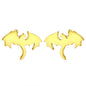 Punk Black Western Dragon Ear Stud | Stainless Steel Stud Earrings