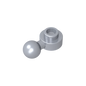 Gobricks GDS-1500 Hinged Plate 1x1 with Ball Head | Compatible Building Brick