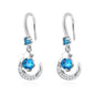 2026 New 925 Silver Elephant Cherry Blossom Butterfly Heart Earrings, a delicate choice for women's fashion jewelry