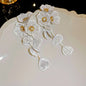 Flower Petal Tassel Earrings | Lightweight Acrylic Drop Earrings
