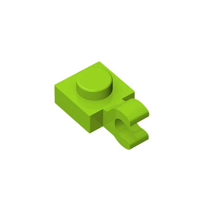 PLATE 1X1 W/HOLDER VERTICAL Building Block | Compatible with Lego 6019 61252