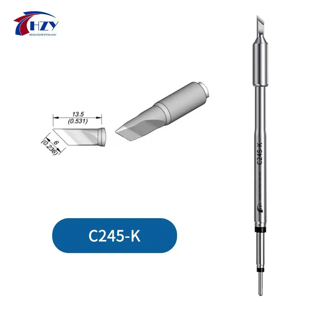 OEM C245 Series Soldering Iron Tips | Universal T245 Handle Soldering Station Tips for Phone Repair