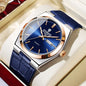 2026 Casual Business Leather Fashion Quartz Wristwatches Gold Clock Men Luxury Watch Automatic Watches Mens Gifts Montre Homme