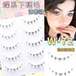 Menglu Natural Short Lower Lashes | Hand-Painted Style Fake Eyelashes