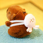 Capybara Plush Keychain | Cartoon Bag Pendant and Car Keyring